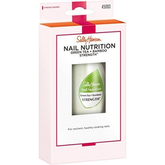 Sally Hansen Sally Hansen Nail Nutrition Green Tea & Bamboo 0.45 Oz 45093 2019 Nails White Smoke