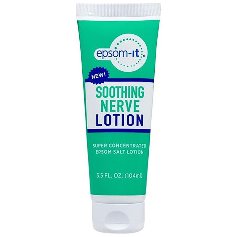 Epsom-it Epsom-It Soothing Nerve Lotion - 3.5 fl oz, Concentrated Magnesium Sulfate Recovery Formula Lotion & Moisturizer White Smoke