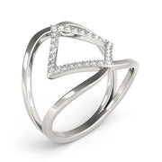 Bids.com 14k White Gold Interlaced Design Diamond Ring (1/5 cttw) Rings White Smoke 3 / White Gold,3.5 / White Gold,4 / White Gold,4.5 / White Gold,5 / White Gold,5.5 / White Gold,6 / White Gold,6.5 / White Gold,7 / White Gold,7.5 / White Gold,8 / White Gold,8.5 / White Gold,9 / White Gold