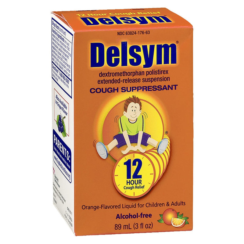Delsym Delsym Children’s Cough 12 Hour Relief Orange Flavored Liquid 3 Fl Oz Health & Beauty Chocolate