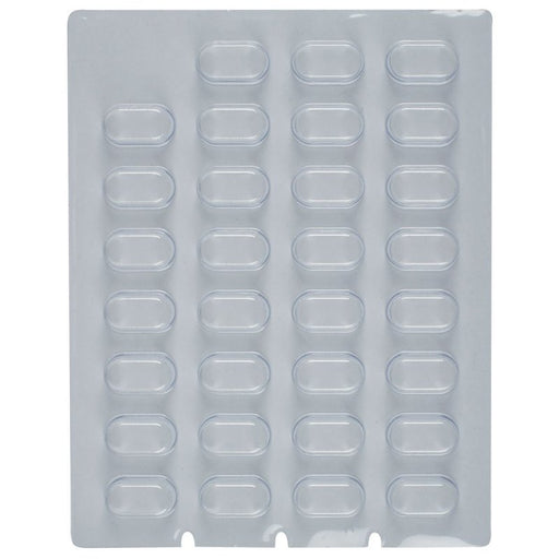 Rooted Earth Farm + Apothecary Unit Dose Blisters Cold Seal 31 Day Large 500Ct Pillboxes Gray