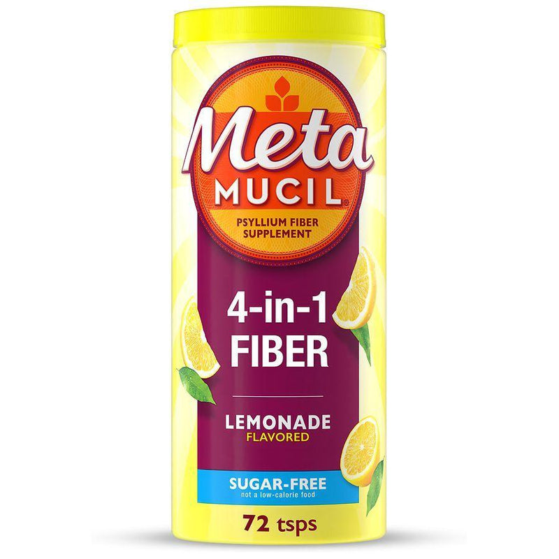 Metamucil Metamucil Sugar-Free Fiber Supplement, Lemon Lime Flavor – 72 Dose Powder (418g) Vitamins & Supplements White Smoke