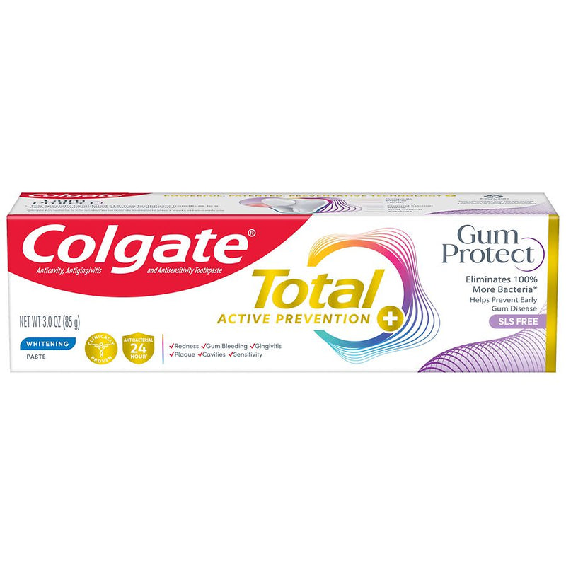 Colgate Colgate Total Active Prevention Gum Protect Whitening Toothpaste Mint 3 Oz Toothpaste White Smoke