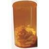 Precise Pak Precise Pak 40 Dram Amber Plastic Prescription Vials with Screw-Loc Caps - 95 Count Case Medical Supplies Sienna
