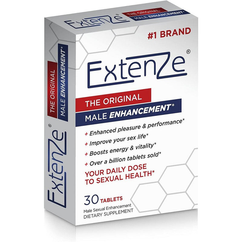 Extenze Extenze Male Enhancement Original Formula, 30 Tablets Health & Beauty White Smoke