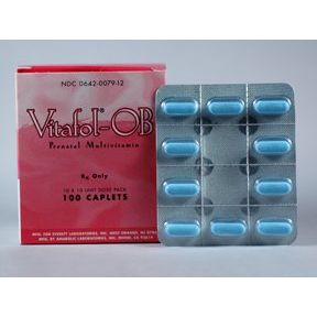 0 Vitafol-Ob  Tb 10x10 Ud  Cplt Medicine & Drugs Gray
