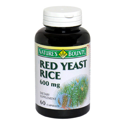 Nature's Bounty Nature's Bounty Red Yeast Rice 600 Mg Vitamins & Supplements White Smoke