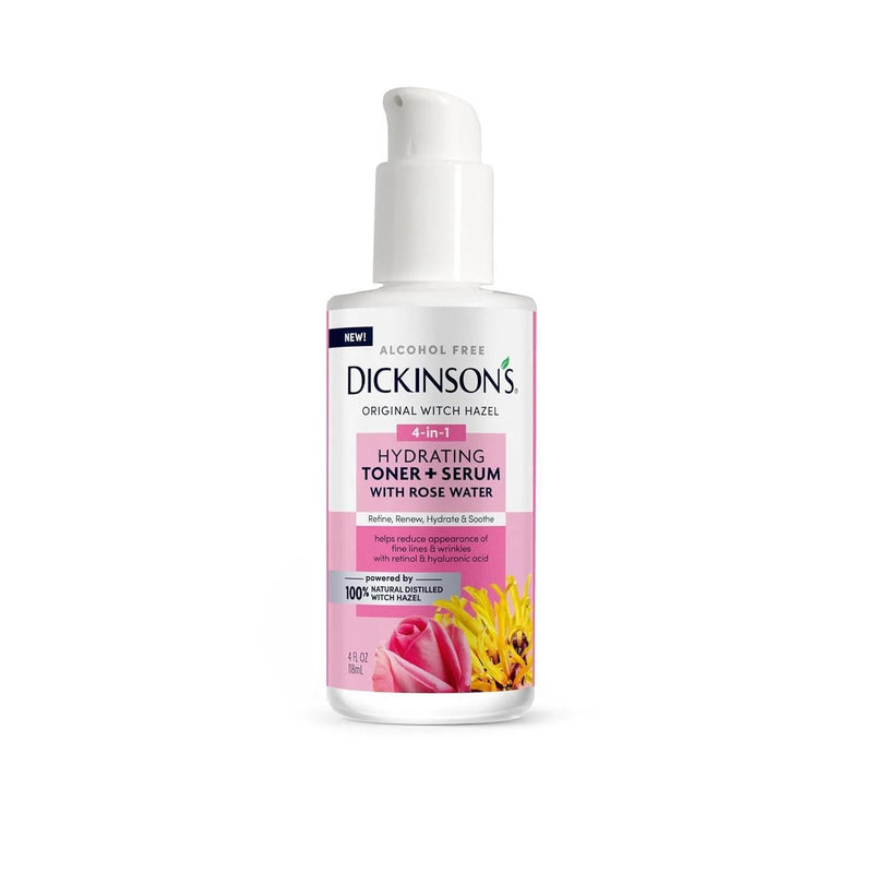 Dickinson's Dickinson's Witch Hazel Hydrating Toner + Serum With Rose Water Toners White Smoke