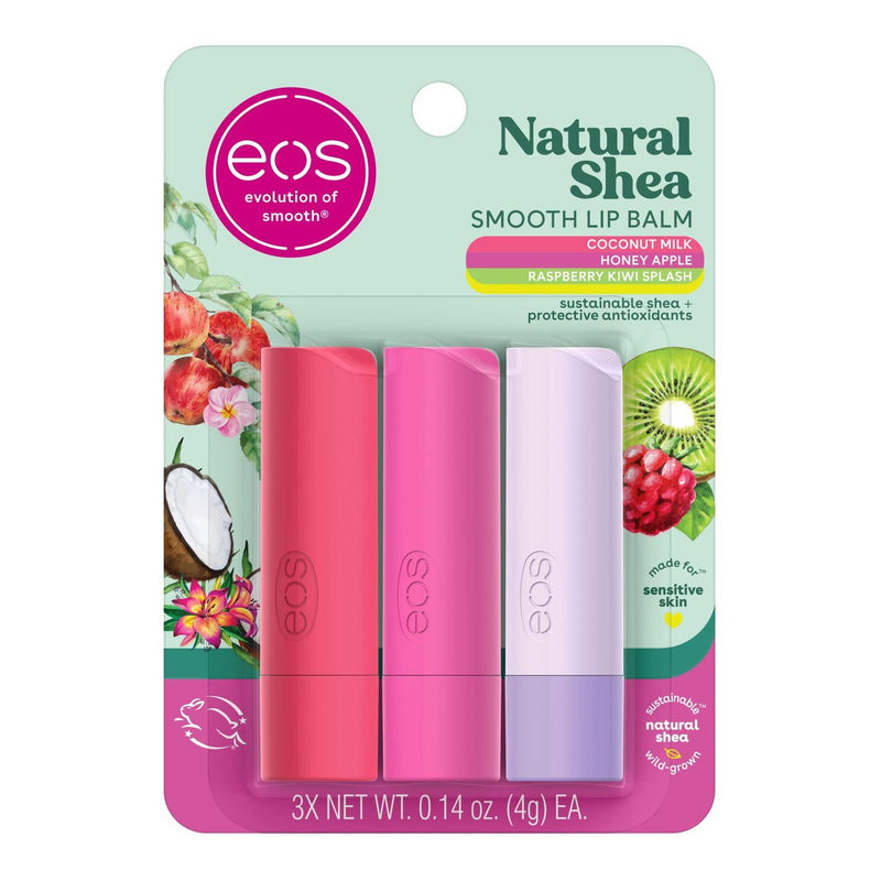 eos Eos  L/B  St  0.14 Oz Cn/Mlk /Hna /Rsp Lip Balms & Treatments Light Gray