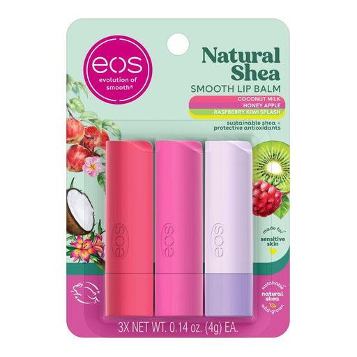 eos Eos  L/B  St  0.14 Oz Cn/Mlk /Hna /Rsp Lip Balms & Treatments Light Gray