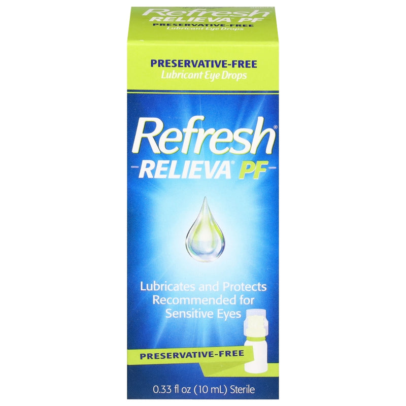 Refresh Refresh Relieva PF Drop.9-0.5% 10Ml Eye Drops Pale Turquoise