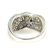 Bids.com 1.00ct Diamond Ring 10KT White Gold Rings White Smoke 7.0