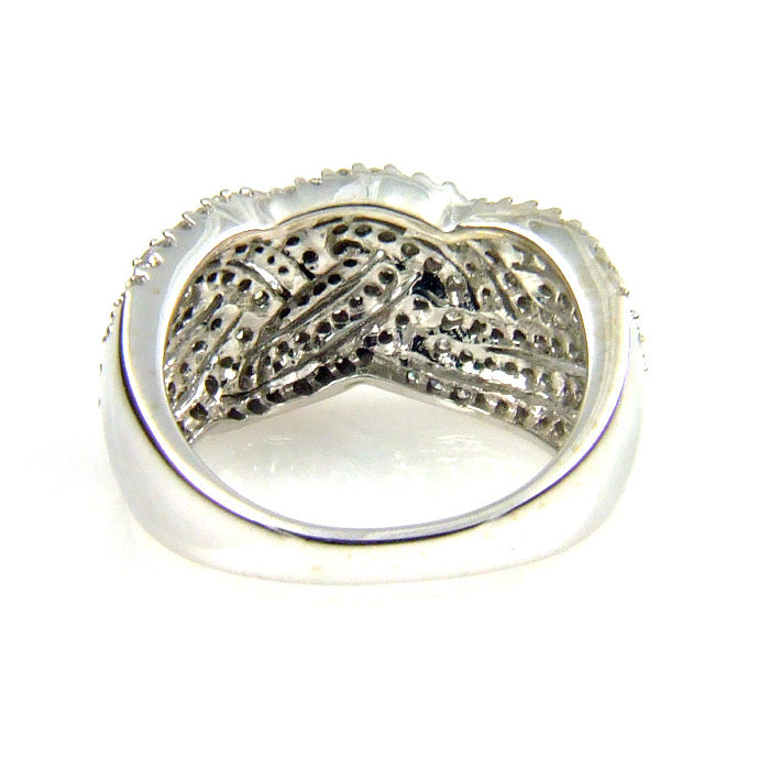 Bids.com 1.00ct Diamond Ring 10KT White Gold Rings White Smoke 7.0