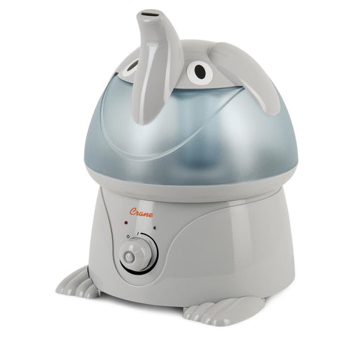 Crane Humidifier Eq  Elephant 1 Gal Humidifiers White Smoke