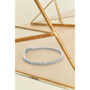 Bids.com .925 Sterling Silver 1.0 Cttw Miracle-Set Diamond Round Faceted Bezel Tennis Bracelet (I-J Color, I3 Clarity) - 7" Bracelets Tan 7 / Yellow.Sterling Silver,8 / Yellow.Sterling Silver,8 / Rose.Sterling Silver,7 / Rose.Sterling Silver,8 / White.Sterling Silver,7 / White.Sterling Silver,6 / White.Sterling Silver,6 / Yellow.Sterling Silver,6 / Rose.Sterling Silver,9 / Yellow.Sterling S