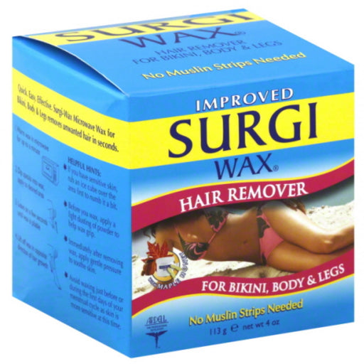 Surgiwax Surgiwax Surgi Wax Body Hard Wax, 4 Oz Personal Care White Smoke