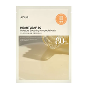 AsiaBeautyMall ANUA Heartleaf 80 Moisture Soothing Ampoule Mask Face Mask Antique White