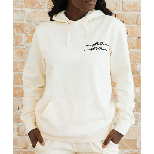 Sunflower Motherhood Mama Hooded Sweatshirt Clothing Light Gray Small / Black,Small / Cream,Medium / Black,Medium / Cream,Large / Black,Large / Cream,Extra Large / Black,Extra Large / Cream