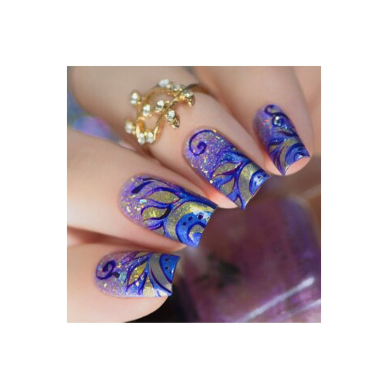 UberChic Beauty Collection 24 Stamping Plate Rosy Brown