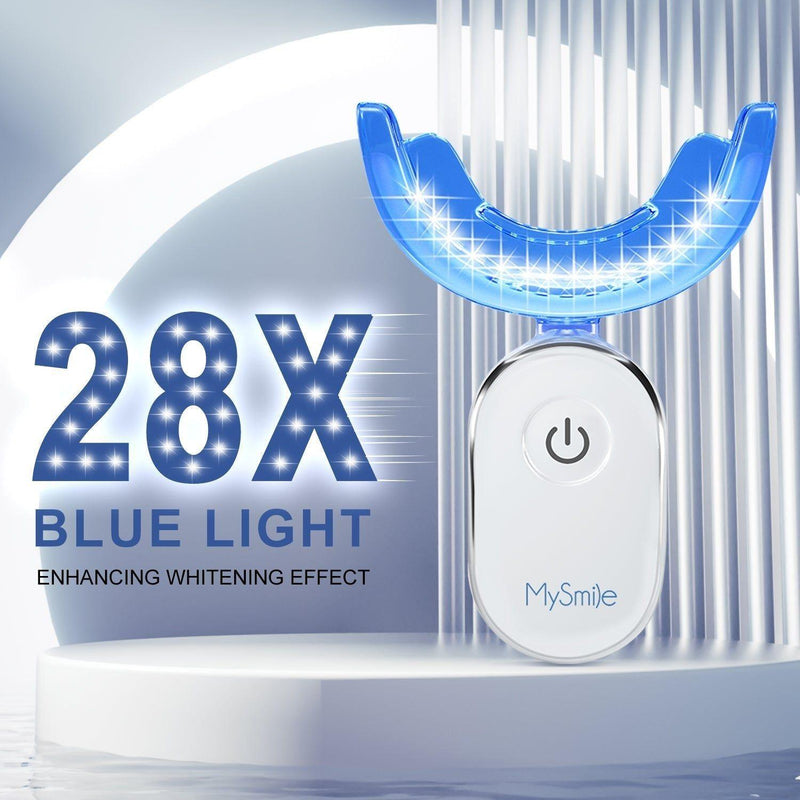 MySmile 28X Pro Accelerated Teeth Whitening LED Light Teeth Whitening Light Gray