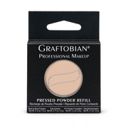 Graftobian Make-Up Company Pro Powder™ Foundation Refills, Ultra HD Pressed Powder White Smoke (C) Cool Breeze