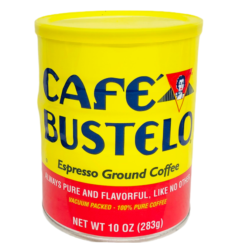 Cafe Bustelo Cafe Bustelo Café Espresso Style Dark Roast Ground Coffee, 10 Oz. Can Coffee Gold