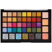 Profusion Cosmetics 42-Shade Palette Collection Eyes Dark Slate Gray