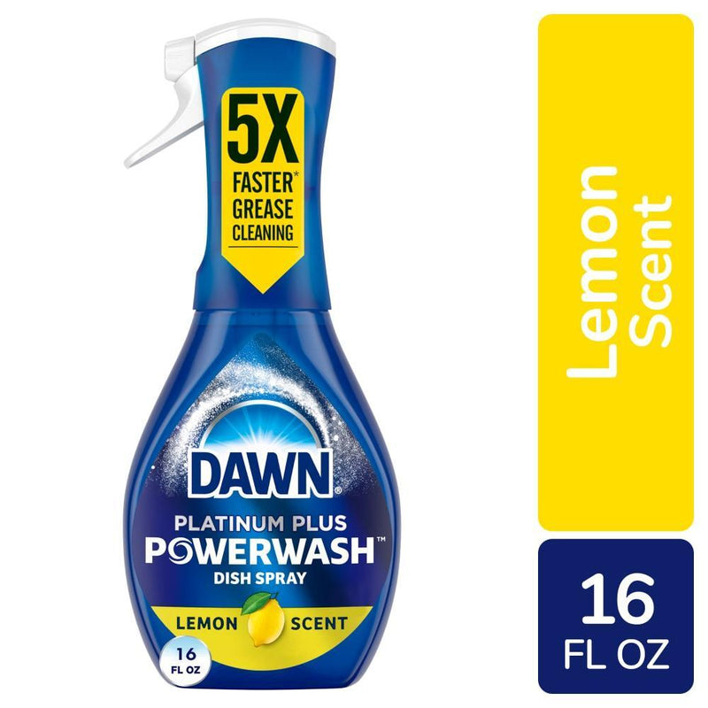 Dawn Dawn Platinum Powerwash Starter Kit Lemon Scent Spray Dish Soap 16 oz Dish Detergent & Soap White Smoke