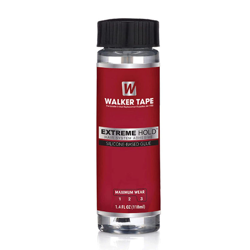 VIP Extensions Walker Tape Extreme Hold Wig Adhesive Brown 1.4 oz  Brush on
