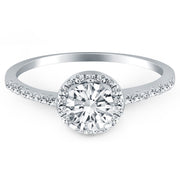Bids.com 14k White Gold Diamond Halo Collar Engagement Ring Rings White Smoke 4 / White Gold,4.5 / White Gold,5 / White Gold,5.5 / White Gold,6 / White Gold,6.5 / White Gold,7 / White Gold,7.5 / White Gold,8 / White Gold,8.5 / White Gold,9 / White Gold