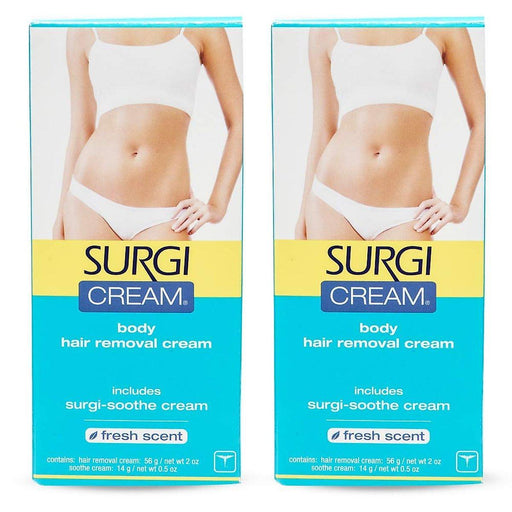 Surgi Surgi Cream Body Hair Remover Cream, Fresh Scent, 2 Oz Hair Removal Lavender