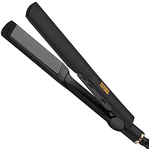 Hot Tools Hot Tools Black Gold Digital Salon Flat Iron - 1-1/4" #HT7117BG Tools White Smoke
