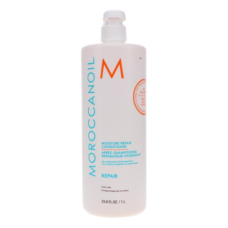 Moroccanoil Moroccanoil Moisture Repair Conditioner 1000 Ml Conditioners Light Gray