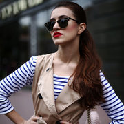 zeroUV Indie Half Frame Horned Rim Vintage Inspired Sunglasses 2934 Sunglasses Black Black Silver Smoke,Tortoise Gold Smoke,Black Gold Smoke,Tortoise Gold Amber,Tortoise Gold G15,Matte Black G15,Black Gold G15,Black Gold Lavender,Black Brown