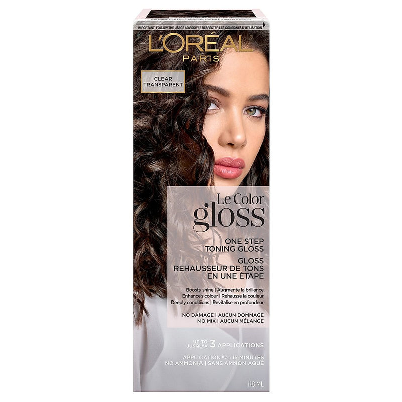 L'Oreal Paris L'Oreal Paris Le Color Gloss Clear 4 Oz Hair Color Rosy Brown