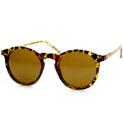 zeroUV Dapper Key Hole Vintage Horned Rim Round Circle Indie Sunglasses 8943 Sunglasses White Smoke Shiny Tortoise Amber,Matte Tortoise Green,Shiny Black Lavender,Matte Black Green,Matte Tortoise Amber,Polarized Tortoise Green,Polarized Black Smoke,Polarized Tortoise Amber