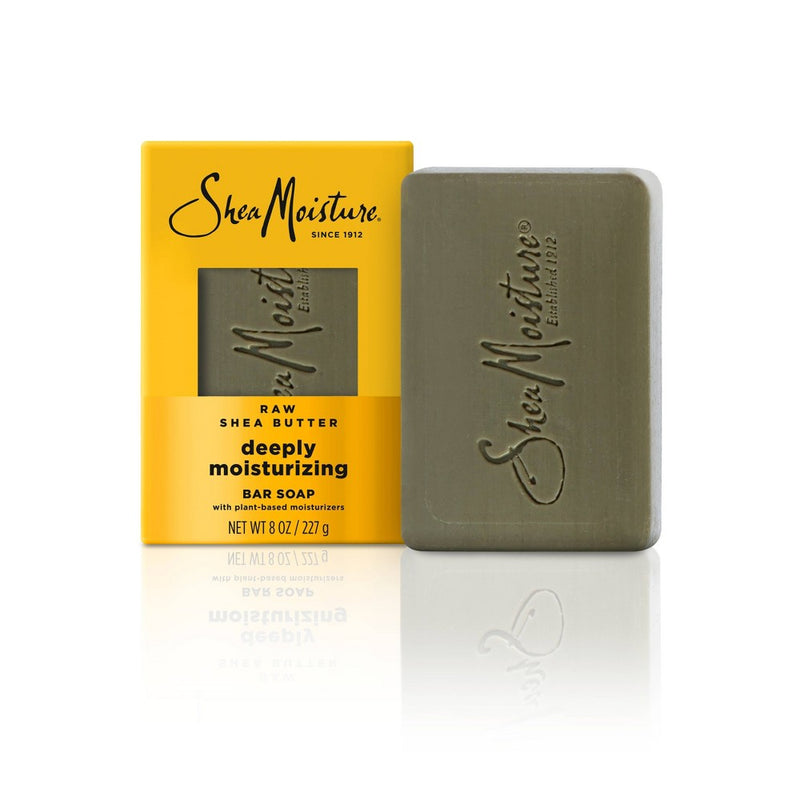 SheaMoisture Shea Moisture Deeply Moisturizing Bar Soap 8 Oz Bar Soap Dark Olive Green