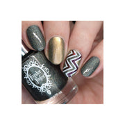 UberChic Beauty Collection 15 Stamping Plate Rosy Brown