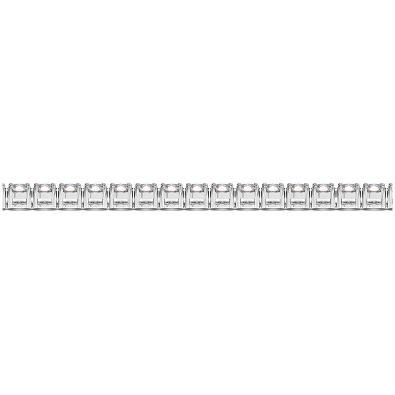 Bids.com Lab Grown Round Diamond Tennis Bracelet in 14k White Gold (8 cctw F/G  VS2/SI1) Bracelets Gray 7 / White Gold