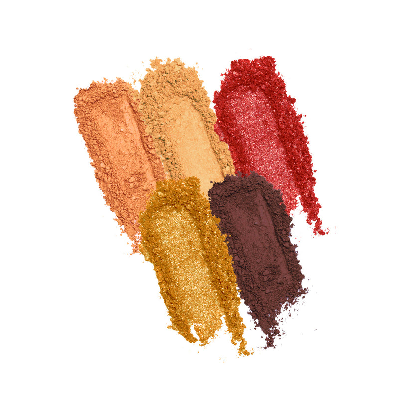 Profusion Cosmetics Blooming Hues 5 shade palette Eye White Smoke Romantic Rose,Honest Hibiscus,Delightful Dahlia,Terrific Tulip,Peaceful Peony,Pretty Poppy