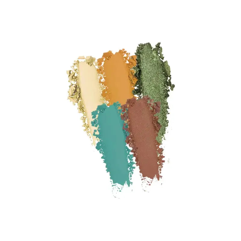Profusion Cosmetics Blooming Beauty 5 shade palette Eyes Dim Gray Canyon Oasis,Wild Hot Spring,Desert Stargazing,Scenic Lake,Mountain Trail,Wildreness Explorer