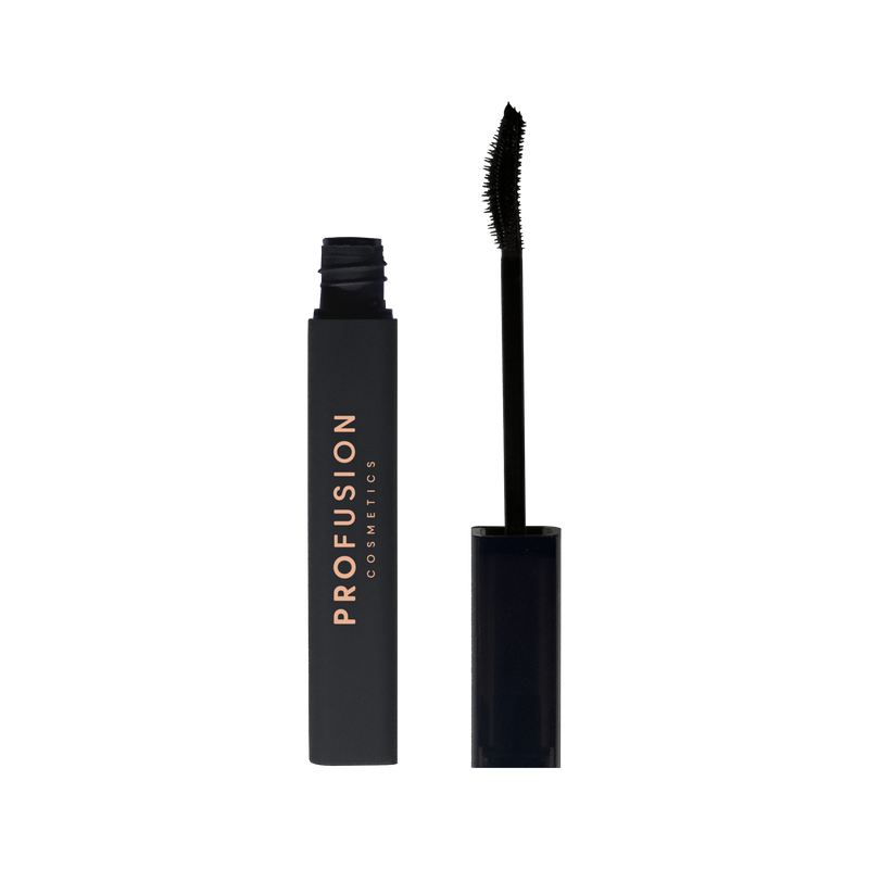 Profusion Cosmetics Lash Out Loud | Lengthening & Curling Mascara - Black Eyes Black
