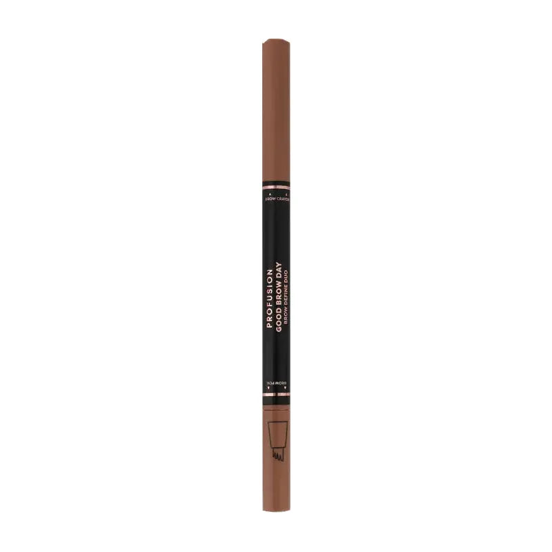 Profusion Cosmetics Good Brow Day - Brow Define Duo Brows Dim Gray Blonde,Taupe,Soft Brown,Medium Brown,Soft Black