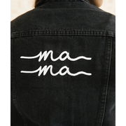 Sunflower Motherhood Black Denim Mama Jacket Clothing Black Small,Medium,Large,Extra Large