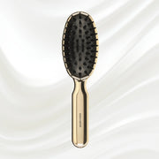 KOH-I-NOOR Beauty USA Metallic Pneumatic Detangling Hairbrush Hair Brush Lavender Chrome,Gold
