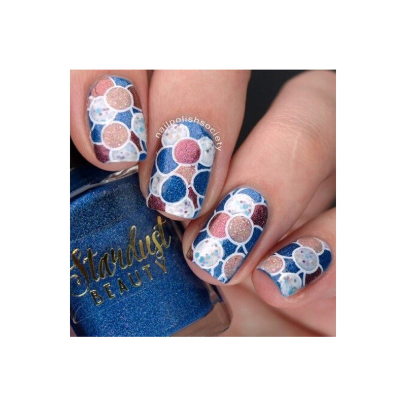 UberChic Beauty Collection 09 Stamping Plate Rosy Brown