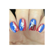 UberChic Beauty Basketball Love Stamping Plate Tan
