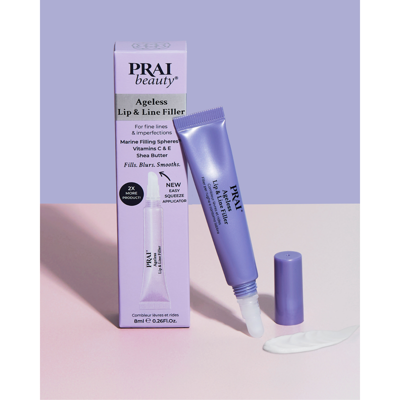 PRAI Beauty Ageless Lip & Line Filler Ageless Problem Solver Light Steel Blue Single Tube - 8mL,2 Pack
