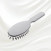KOH-I-NOOR Beauty USA Metallic Pneumatic Detangling Hairbrush Hair Brush Lavender Chrome,Gold