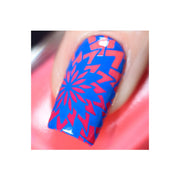 UberChic Beauty Collection 25 Stamping Plate Pale Violet Red